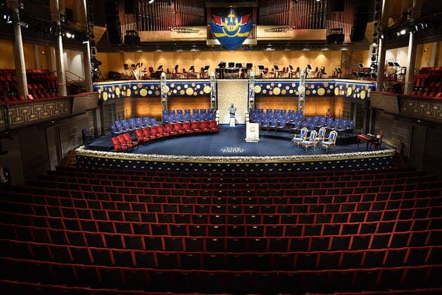 Everything ready for the Nobel award ceremony at Stockholm Concert Hall, in Stockholm on Tuesday Dec 10, 2019 STOCKHOLM SWEDEN x10060x,  Copyright: xHenrikxMontgomery TTx SWEDEN NOBEL