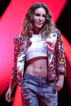 December 10, 2019: EUM20191210ESP01.JPG.CIUDAD DE MEXICO. MusicMusica-Belinda.- 10 de diciembre de 2019. La cantante Belinda se prepara para su primer musical, ya que sera la protagonista de Hoy no me puedo levantar junto al cantante Jair. Foto: Archivo Agencia EL UNIVERSALEELG  - ZUMAu78_ 20191210_zaf_u78_092 Copyright: xElxUniversalx