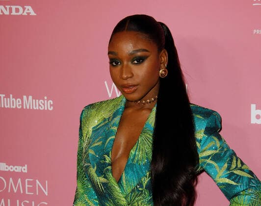 December 12, 2019, Hollywood, CA, USA: LOS ANGELES, CALIFORNIA - DECEMBER 12: Normani arrives at the 2019 Billboard Women In Music at Hollywood Palladium on December 12, 2019 in Los Angeles, California. Photo: CraSH imageSPACE Hollywood USA - ZUMAs181 20191212_zea_s181_070 Copyright: xImagespacex