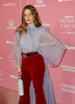 LOS ANGELES, CALIFORNIA - DECEMBER 12: Maggie Rogers arrives at the 2019 Billboard Women In Music at Hollywood Palladium on December 12, 2019 in Los Angeles, California. Photo: CraSH imageSPACE MediaPunch Copyright: ximageSPACEx