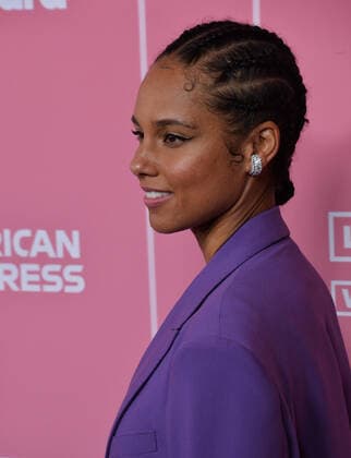 Singer Alicia Keys arrives for the 14th annual Billboard Women in Music event at the Hollywood Palladium in Los Angeles on Thursday, December 12, 2019. Keys was honored with the American Express Impact Award. Taylor Swift became the first-ever recipient of Billboard s Woman of the Decade Award. Alanis Morissette, Nicki Minaj, Brandi Carlile and Roc Nation chief operating officer Desiree Perez were also honored at the gathering.  LAP2019121218 JIMxRUYMEN