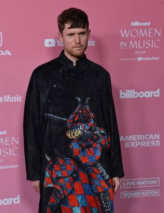 James Blake arrives for the 14th annual Billboard Women in Music event at the Hollywood Palladium in Los Angeles on Thursday, December 12, 2019. Taylor Swift became the first-ever recipient of Billboard s Woman of the Decade Award. Alanis Morissette, Nicki Minaj, Brandi Carlile and Roc Nation chief operating officer Desiree Perez were also honored at the gathering.  LAP2019121224 JIMxRUYMEN