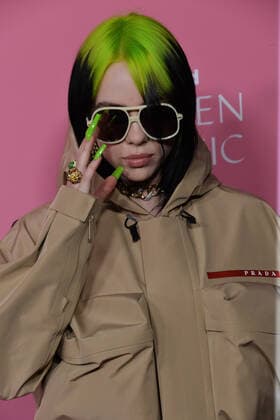 Singer and songwriter Billie Eilish arrives for the 14th annual Billboard Women in Music event at the Hollywood Palladium in Los Angeles on Thursday, December 12, 2019. Taylor Swift became the first-ever recipient of Billboard s Woman of the Decade Award. Alanis Morissette, Nicki Minaj, Brandi Carlile and Roc Nation chief operating officer Desiree Perez were also honored at the gathering.  LAP2019121230 JIMxRUYMEN