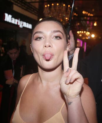 CELEBRITES : Avant premiere du film Little Women avec l actrice britannique Florence Pugh - Paris CELEBRITES : Avant premiere du film Little Women - paris - 12 12 2019 JonathanRebboah Panoramic  PESRK24022012