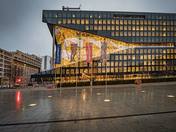 Berlin Kreuzberg, Verlagshaus Axel Springer SE, Axel-Springer-Straße - Neubau Berlin *** Berlin Kreuzberg, Publishing House Axel Springer SE, Axel Springer Strasse New building Berlin