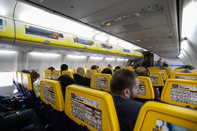 December 16, 2019, Riga, Latvia: Passengers board Ryanair aircraft Boeing 737-800 at Barcelona international airport. Riga Latvia - ZUMAs197 20191216_zab_s197_050 Copyright: xOmarxMarquesx