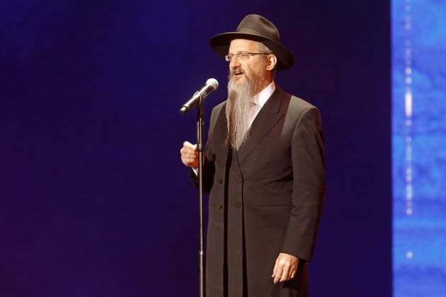 MOSCOW, RUSSIA - DECEMBER 18, 2019: Russia s Chief Rabbi Berl Lazar during a ceremony to present the 18th Fiddler on the Roof awards of the Federation of Jewish Communities of Russia at the State Kremlin Palace. First introduced in 2001, the annual Fiddler on the Roof awards celebrate notable contributions into the development of Russia s Jewish community in public activities, arts and culture. Mikhail Japaridze TASS  TS0C7CFD