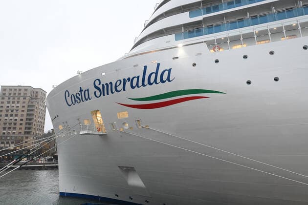 Costa Smeralda during Presentation of the last vessel of the Costa Crociere fleet at the Nave Costa Smeralda in Savona, Italy, December 20 2019  Copyright: xDaniloxVigox xIPAx xLivexMediax 0