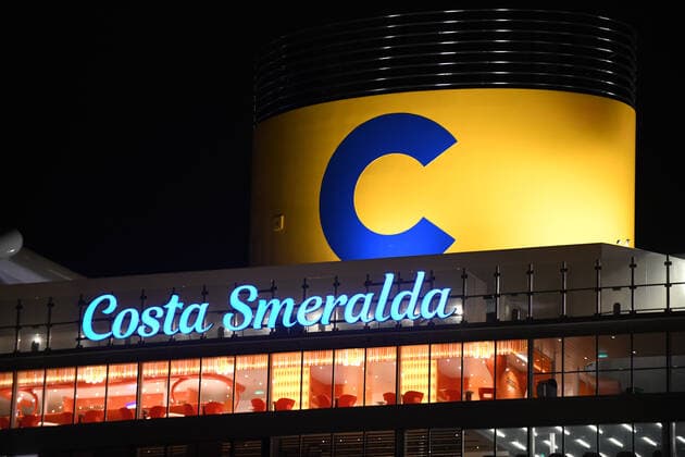 Costa Smeralda during Presentation of the last vessel of the Costa Crociere fleet at the Nave Costa Smeralda in Savona, Italy, December 20 2019  Copyright: xDaniloxVigox xIPAx xLivexMediax 0