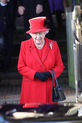. 25 12 2019. Sandringham, United Kingdom. Royals leaving the Christmas Day church service at Sandringham in Norfolk, United Kingdom.  xStephenxLockx xi-Imagesx IIM-20597-0013
