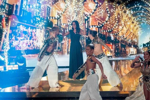 The Supertalent Final on 21 12 2019 at the MMC Studios in Cologne Sarah Lombardi xRHx