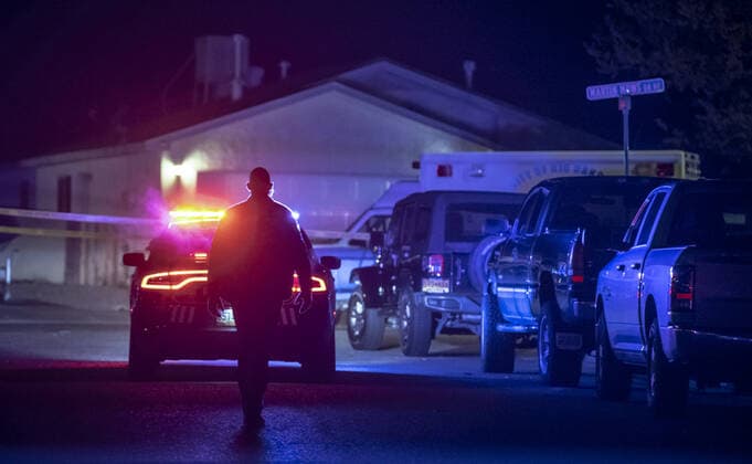 December 25, 2019, Rio Rancho, New Mexico, USA: .Rio Rancho police say four people appear to have been shot to death inside a residence on the 3400 block of Martin Meadows Drive NE on Christmas Day. They say that they dont believe there is an ongoing threat to the public..Albuquerque New Mexico Rio Rancho USA - ZUMAab1_ 20191225_zaf_ab1_004 Copyright: xRobertoxE.xRosalesx