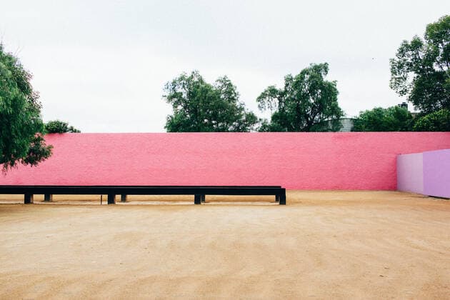 Architektur von Luis Barragan Morfin Mexiko, Mexiko-Stadt, Casa Luis Barragan *** Mexico, Mexico City, Casa Luis Barragan