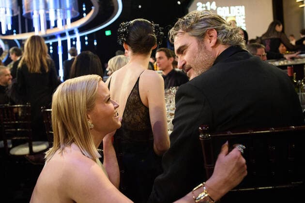 Nominees, Reese Witherspoon and Joaquin Phoenix, at the 77th Annual Golden Globe Awards at the Beverly Hilton in Beverly Hills, CA on Sunday, January 5, 2020.  Copyright: xHFPAxPhotographerx 33938-307PLX