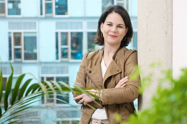 The new Green leader Annalena Baerbock The new Green leader Annalena Baerbock about her goals and ideas Portrait and interview Berlin Germany