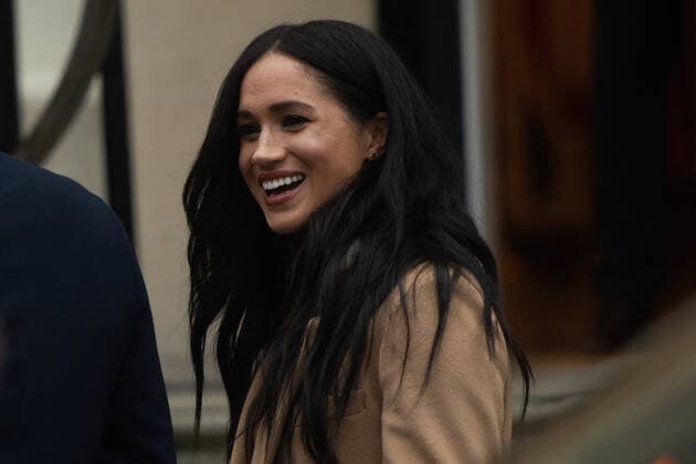 Entertainment Bilder des Tages Royal visit at Canada House London, UK. HRH The Duke and Duchess of Sussex make a visit to the Canadian High Commission at Canada House, London, England, UK on Tuesday 7 January, 2020. LMK370-J5990-070120 