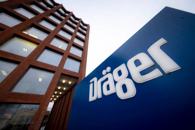 Headquarters of Draegerwerk AG Co KGaA, theme picture, symbol picture, 09 01 20 Luebeck Schleswig Holstein Germany Copyright: xAgentur54Gradx xFelixxKoenigx