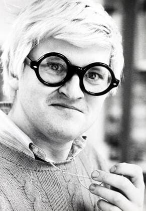 HOCKNEY David Portrait de David Hockney par Fay Godwin (1931-2005) Credit : Collection British Library KHARBINE-TAPABOR. *** HOCKNEY David Portrait of David Hockney by Fay Godwin 1931 2005 Credit Collection British Library KHARBINE TAPABOR  KH416664
