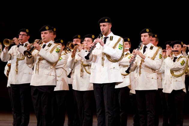 Participants of the Music Parade 2020 in the Lanxess Arena Cologne, 11 01 2020 Foto:xC.xHardtx xFuturexImage