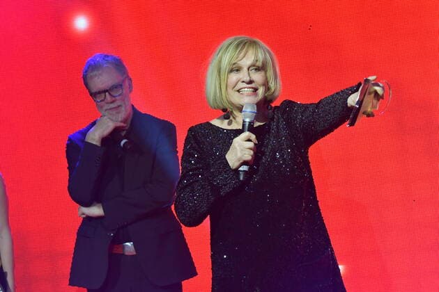 SMAGO AWARD for 50 years Hitparade Wolfgang Trepper, Marie Roos, they said goodbye to the audience without singing at the award ceremony SMAGO AWARD 2020 for 50 years Hitparade in Berlin on 12 01 2020 PPM