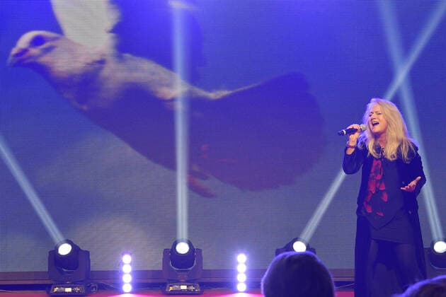 SMAGO AWARD for 50 years of the hit parade Nicole with the song, ein ein bisschen Frieden for the award ceremony SMAGO AWARD 2020 for 50 years of the hit parade in Berlin on 12 01 2020 PPM