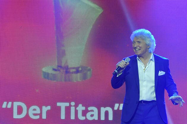 SMAGO AWARD for 50 years of the hit parade Peter Orloff at the award ceremony SMAGO AWARD 2020 for 50 years of the hit parade in Berlin on 12 01 2020 PPM