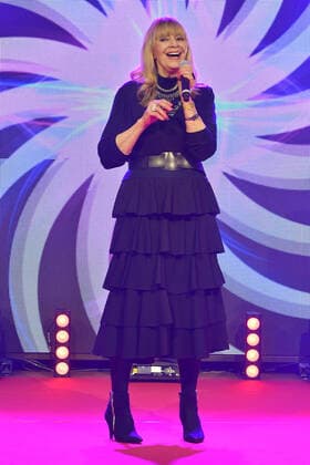 SMAGO AWARD for 50 years of the hit parade Cindy Berger at the award ceremony SMAGO AWARD 2020 for 50 years of the hit parade in Berlin on 12 01 2020 PPM