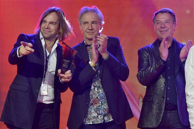 SMAGO AWARD for 50 years of the Hit Parade Munich Freedom, Rennie Hatzke, Patrick Lindner for the award ceremony SMAGO AWARD 2020 for 50 years of the Hit Parade in Berlin on 12 01 2020 PPM