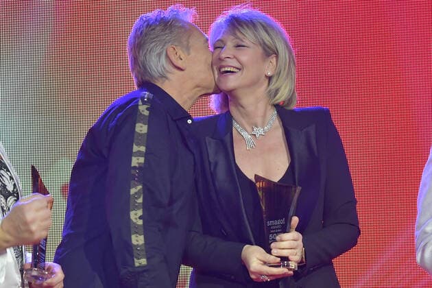 SMAGO AWARD for 50 years of the hit parade Olaf Berger, Claudia Jung Arrival for the award ceremony SMAGO AWARD 2020 for 50 years of the hit parade in Berlin on 12 01 2020 PPM