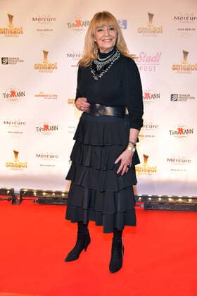 SMAGO AWARD for 50 years of the hit parade Cindy Berger Arrival for the award ceremony SMAGO AWARD 2020 for 50 years of the hit parade in Berlin on 12 01 2020 PPM