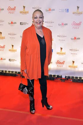 SMAGO AWARD for 50 years of the hit parade Barbara Schoene Arrival for the award ceremony SMAGO AWARD 2020 for 50 years of the hit parade in Berlin on 12 01 2020 PPM
