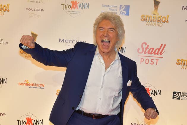 SMAGO AWARD for 50 years of the hit parade Peter Orloff Arrival for the award ceremony SMAGO AWARD 2020 for 50 years of the hit parade in Berlin on 12 01 2020 PPM