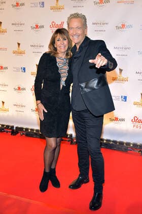 SMAGO AWARD for 50 years of the hit parade Ireen Sheer, Olaf Berger Arrival for the award ceremony SMAGO AWARD 2020 for 50 years of the hit parade in Berlin on 12 01 2020 PPM