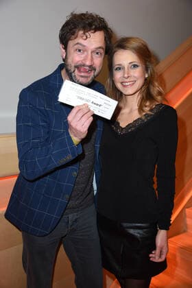 Nicolai Tegeler, Alma Rehberg at the SMAGO Award 2020 in the Mercure Hotel Moa in Berlin on 12 01 2020