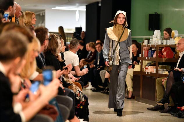 Model at the Van Laack Meisterwerk by Wolfgang Joop Fashion Show at the Berlin Fashion Week Autumn Winter 2020 at KaDeWe Berlin, 14 01 2020 Foto:xF.xKernx xFuturexImage