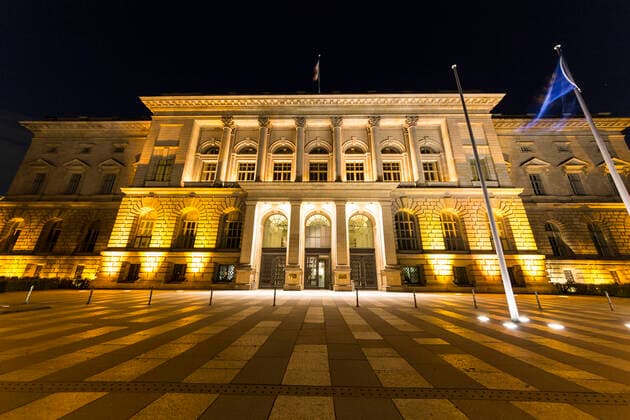 Abgeordnetenhaus in der Niederkirchnerstraße in Berlin *** House of Representatives in the Niederkirchnerstraße in Berlin
