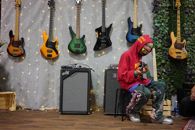 ANAHEIM CA - DECEMBER 13: Views from the tradeshow floor during 2020 Winter North American Music Merchants show in Anaheim, Ca. on January 16, 2020. Copyright: xTonyxFortex