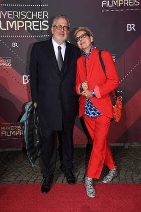 Martin Moszkowicz mit Doris Dörrie Verleihung des Bayerischen Filmpreis 2020 Ehrung, Auszeichnung, Preis Prinzregententheater München 17. Januar 2020