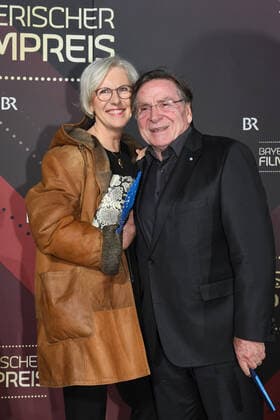 Elmar Wepper mit Ehefrau Anita Verleihung des Bayerischen Filmpreis 2020 Ehrung, Auszeichnung, Preis Prinzregententheater München 17. Januar 2020