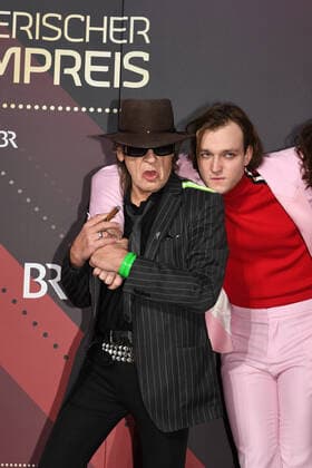 Udo Lindenberg und Jan Bülow Verleihung des Bayerischen Filmpreis 2020 Ehrung, Auszeichnung, Preis Prinzregententheater München 17. Januar 2020