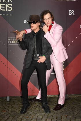 Udo Lindenberg und Jan Bülow Verleihung des Bayerischen Filmpreis 2020 Ehrung, Auszeichnung, Preis Prinzregententheater München 17. Januar 2020