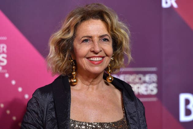 Michaela MAY Actress,single image,cut single motif,portrait,portrait,portrait 41 Bavarian Film Award 2019 Red Carpet,Red Carpet,on 17 01 2019 at the Prinzregententheater in Munich