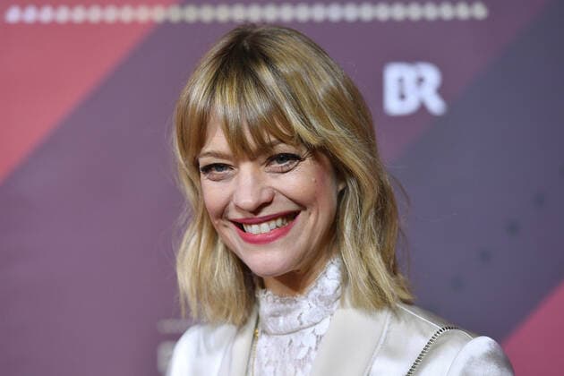 Heike MAKATSCH Actress, single image, cut single motif, portrait, portrait, portrait 41 Bavarian Film Award 2019 Red Carpet, Red Carpet, on 17 01 2019 at the Prinzregententheater in Munich