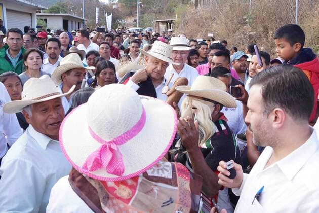 January 17, 2020 EUM20200117NAC12 JPG OAXACA, Oax PresidencyPresidencia AMLO 17 de enero de 2020 El presidente Andres Manuel Lopez Obrador durante la inauguracion de caminos rurales de San Antonio Sinicahua Foto Agencia EL UNIVERSALEELG  - ZUMAu78_ 20200117_zaf_u78_052 Copyright: xElxUniversalx