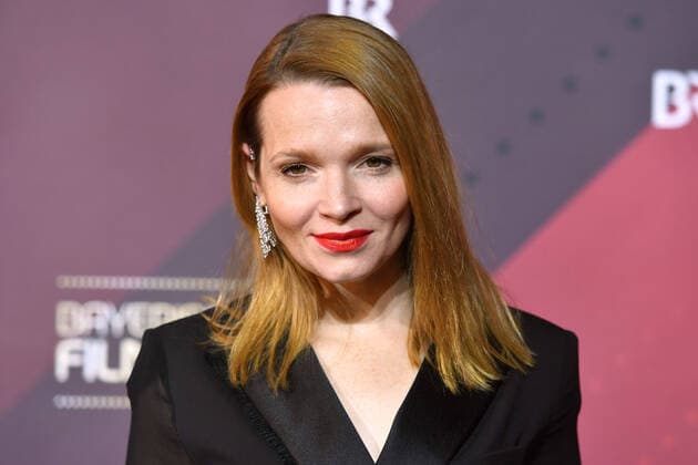 Karline HERFURTH Actress single picture,cut single motif,portrait,portrait,portrait 41 Bavarian Film Award 2019 Red Carpet,red carpet,on 17 01 2019 at the Prinzregententheater in Munich