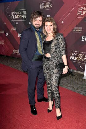 Daniel Christensen and Lara Mandoki at the presentation of the 41 Bavarian Film Prize 2019 in the Prinzregententheater Munich, 17 01 2020 Foto:xF.xKernx xFuturexImage