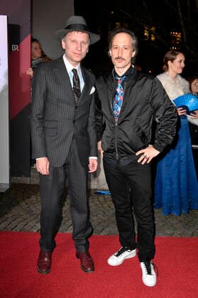 Robert Stadlober and Michael Ostrowski at the presentation of the 41 Bavarian Film Prize 2019 in the Prinzregententheater Munich, 17 01 2020 Foto:xF.xKernx xFuturexImage