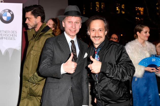 Robert Stadlober and Michael Ostrowski at the presentation of the 41 Bavarian Film Prize 2019 in the Prinzregententheater Munich, 17 01 2020 Foto:xF.xKernx xFuturexImage