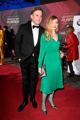 Sebastian Bezzel and Johanna Christine Gehlen at the presentation of the 41 Bavarian Film Prize 2019 in the Prinzregententheater Munich, 17 01 2020 Foto:xF.xKernx xFuturexImage