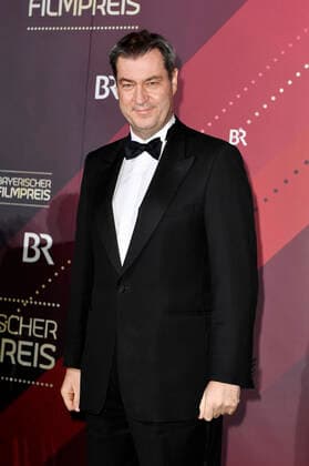 Markus Söder at the presentation of the 41 Bavarian Film Prize 2019 in the Prinzregententheater Munich, 17 01 2020 Foto:xF.xKernx xFuturexImage